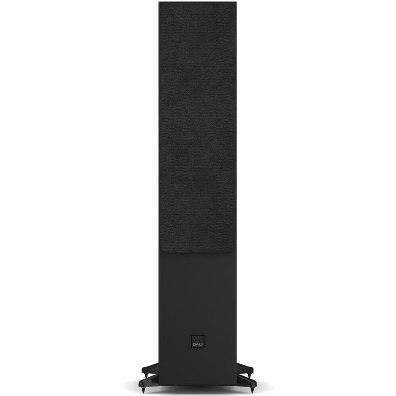 DALI Sonik 7 Floorstanding Speakers Black Ash (Pair) — front view (grille on)