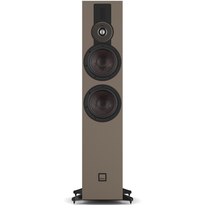 DALI Sonik 7 Floorstanding Speakers Walnut (Pair) — front view