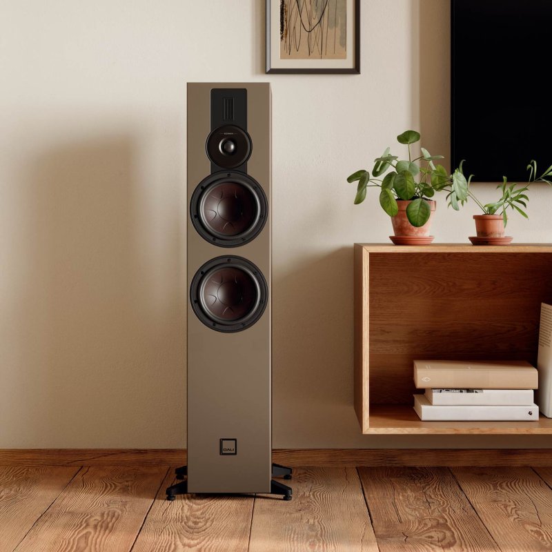 DALI Sonik 7 Floorstanding Speakers Walnut (Pair) — lifestyle