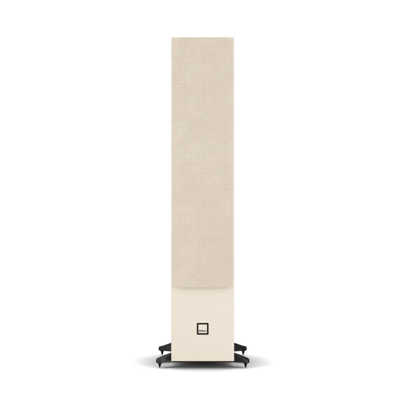 DALI Sonik 9 Floorstanding Speakers Natural Oak (Pair) — front view with grille