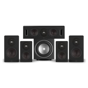 DALI Sonik 3 with Sonik 1 5.1 Speaker Package Black Ash