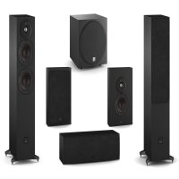 DALI Sonik 5 with On-Wall 5.1 Speaker Package Black Ash