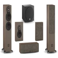 DALI Sonik 5 with On-Wall 5.1 Speaker Package Walnut
