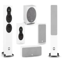 DALI Sonik 5 with On-Wall 5.1 Speaker Package White