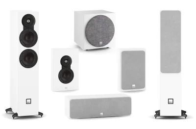 DALI Sonik 5 with On-Wall 5.1 Speaker Package White