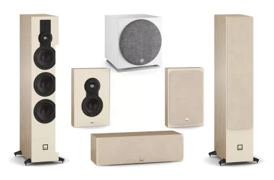 DALI Sonik 7 with On-Wall 5.1 Speaker Package Natural Oak