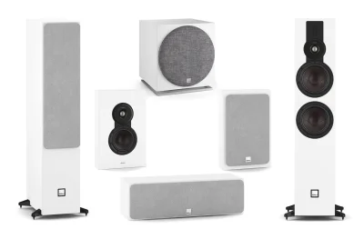 DALI Sonik 7 with On-Wall 5.1 Speaker Package White