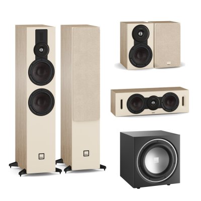 DALI Sonik 7 with Sonik 1 5.1 Speaker Package Natural Oak
