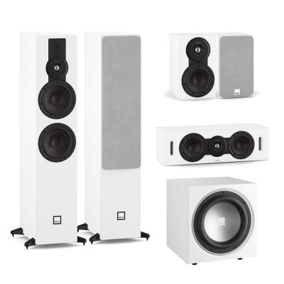 DALI Sonik 7 with Sonik 1 5.1 Speaker Package White
