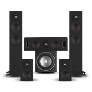 DALI Sonik 5 with Sonik 1 5.1 Speaker Package Black Ash