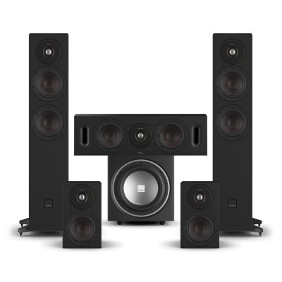 DALI Sonik 5 with Sonik 1 5.1 Speaker Package Black Ash