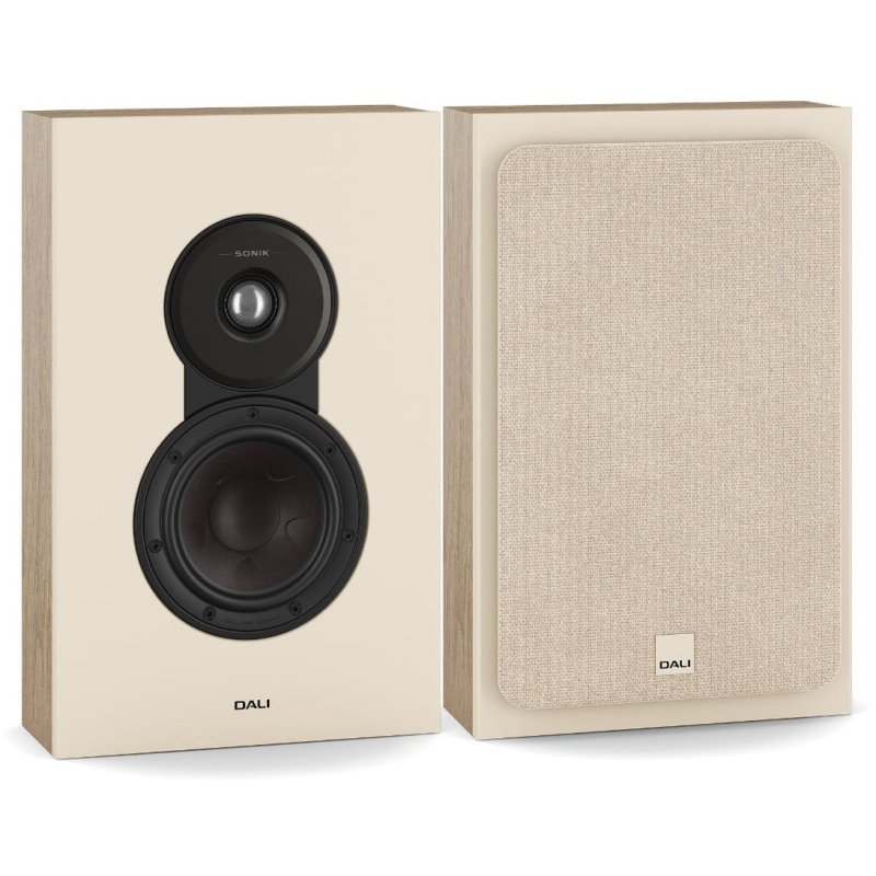 DALI Sonik On-Wall Natural Oak — hero view (Pair)