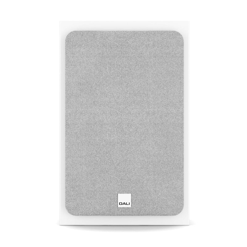 DALI Sonik On-Wall White — front view (grille on, head-on)