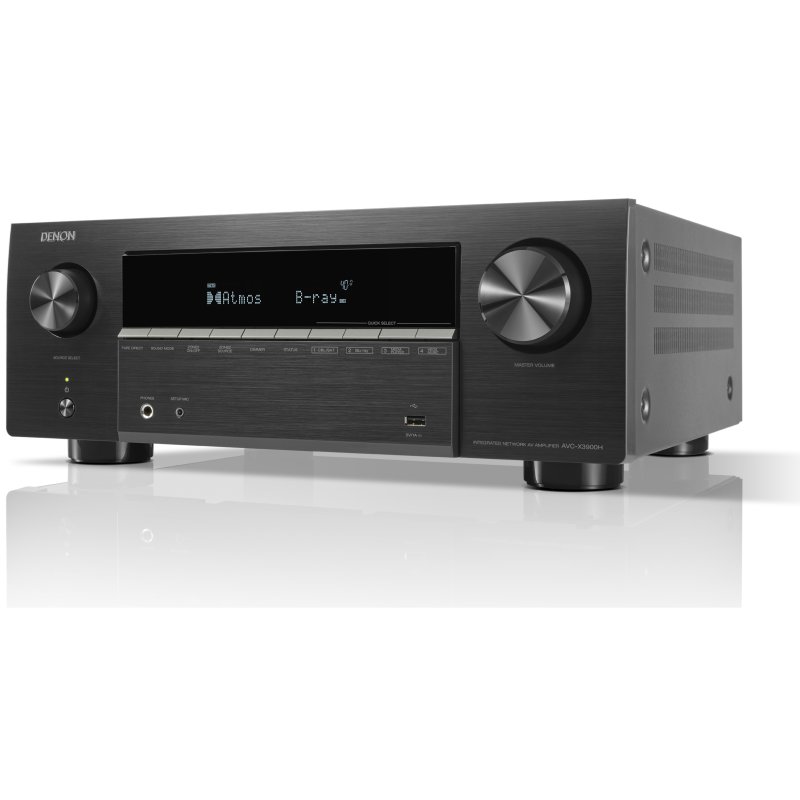 Denon AVC-X3900H AV Amplifier - angled view