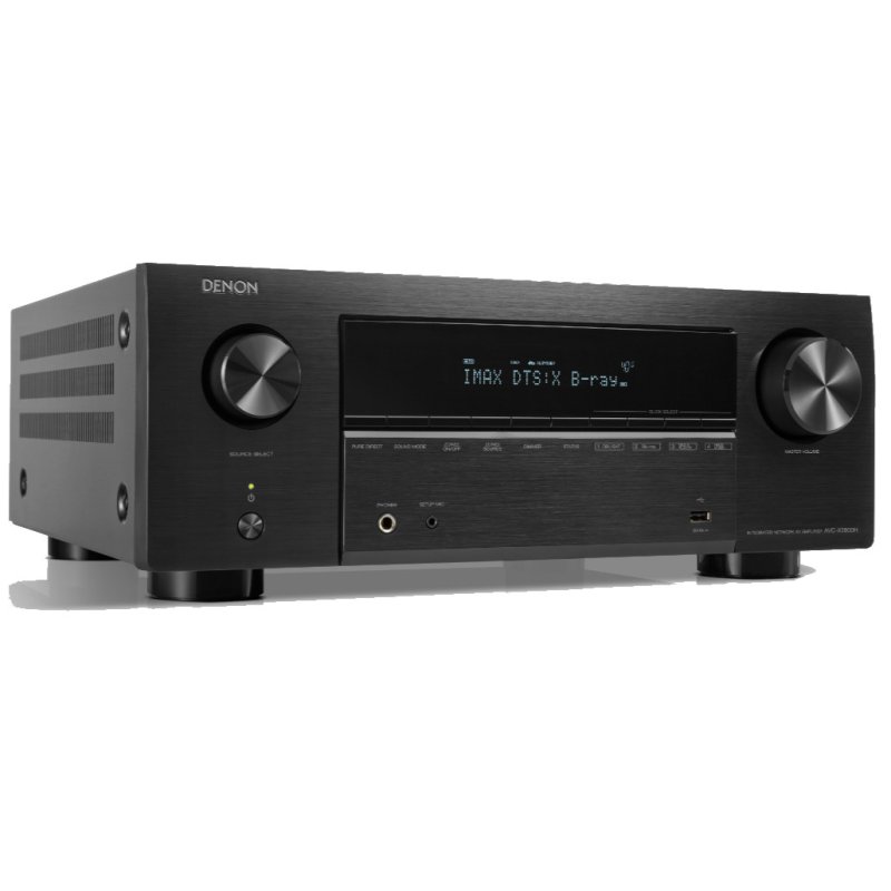 Denon AVC-X3800H AV Receiver Black — hero view
