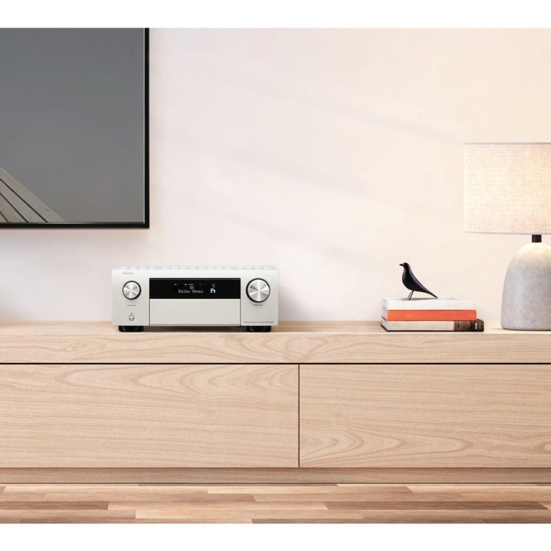Denon AVC-X4700H AV Receiver Silver — lifestyle