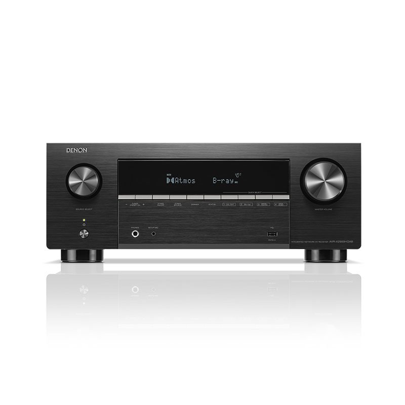 Denon AVR-X2900H DAB AV Receiver - Front View