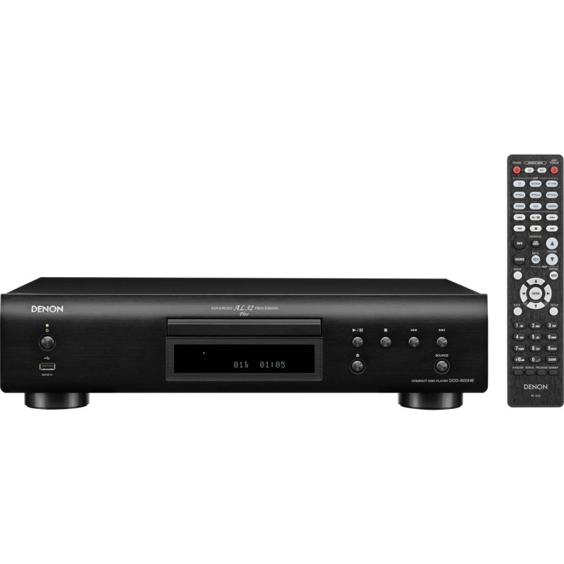 Denon PMA-800NE / DCD-800NE Hi-Fi Bundle (Black) — DCD-800NE CD player with remote