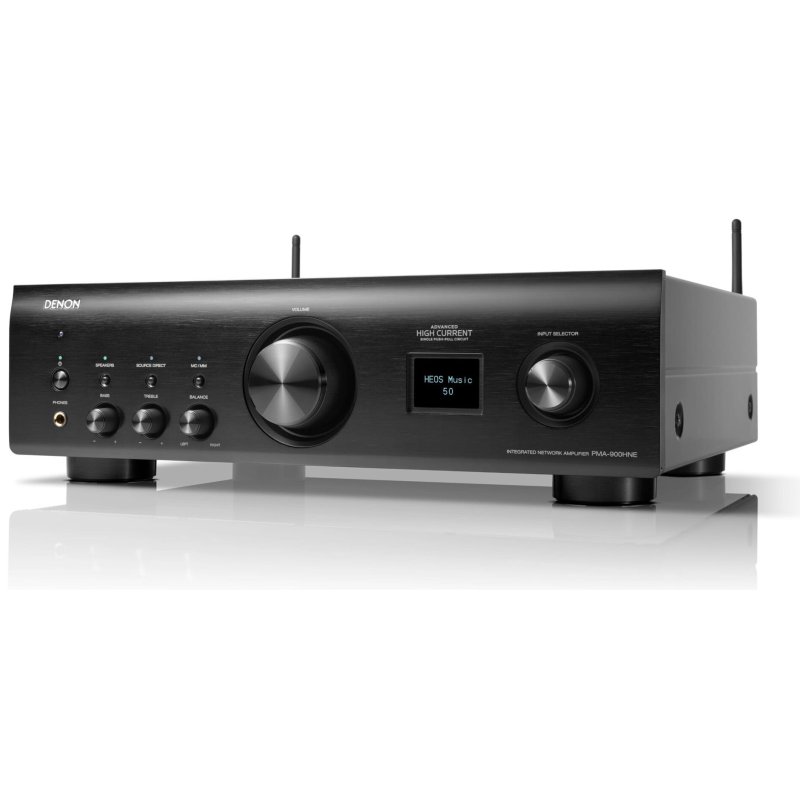 Denon PMA-900HNE Black - Side Angle View