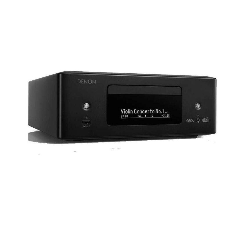 Denon CEOL RCD-N12 Network CD Receiver Black — hero view