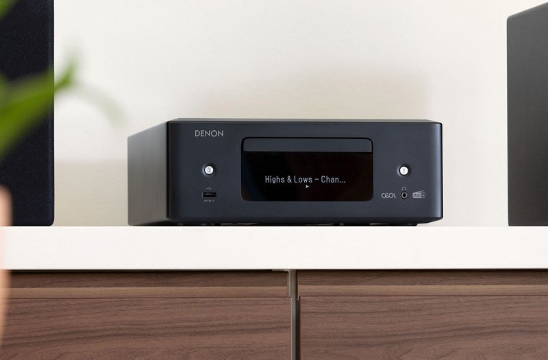 Denon CEOL RCD-N12DAB Network CD Receiver Black — lifestyle