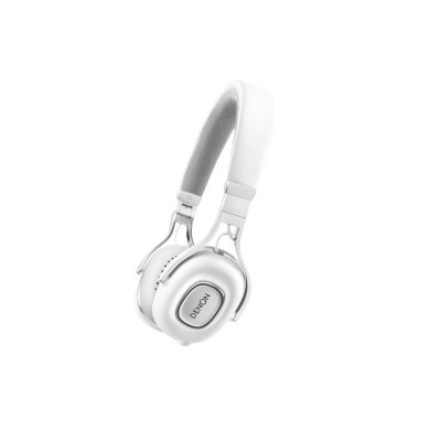 Denon AH-MM200 Portable On-Ear Headphones White