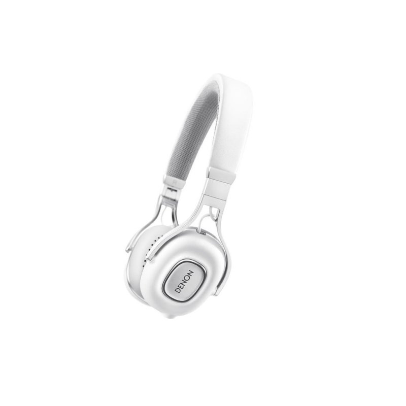 Denon AH-MM200 Portable On-Ear Headphones White