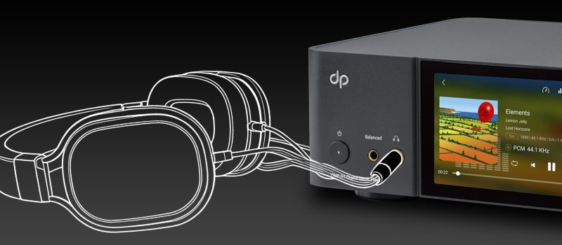 Dorpo DMP-A1 headphone output connections