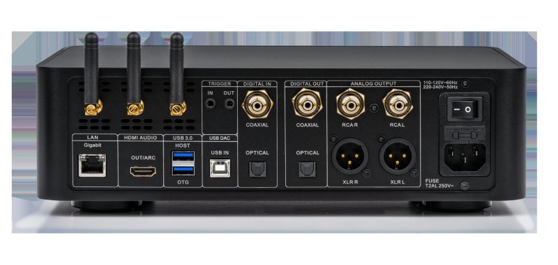 Dorpo DMP-A1 rear panel connections
