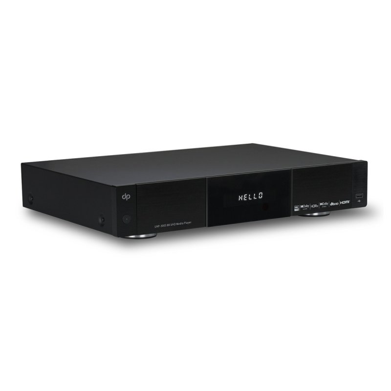 Dorpo UHP-3003 Hi-Fi 8K UHD Media Player rear panel connections