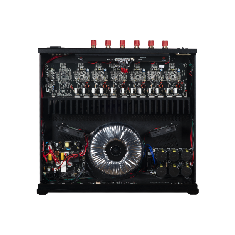 Emotiva BasX A6 Six-Channel Power Amplifier — internal construction