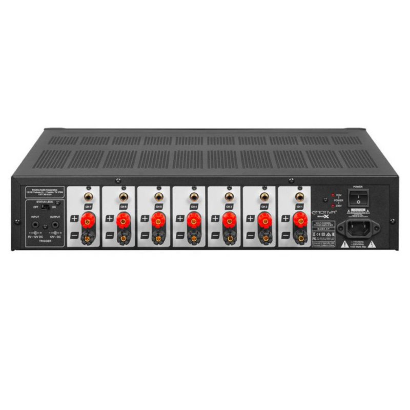 Emotiva BasX A7 Seven-Channel Power Amplifier — rear panel