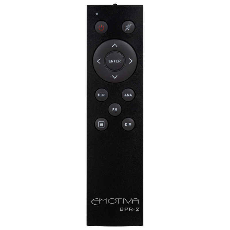 Emotiva BasX PT-1 Preamplifier — included remote control