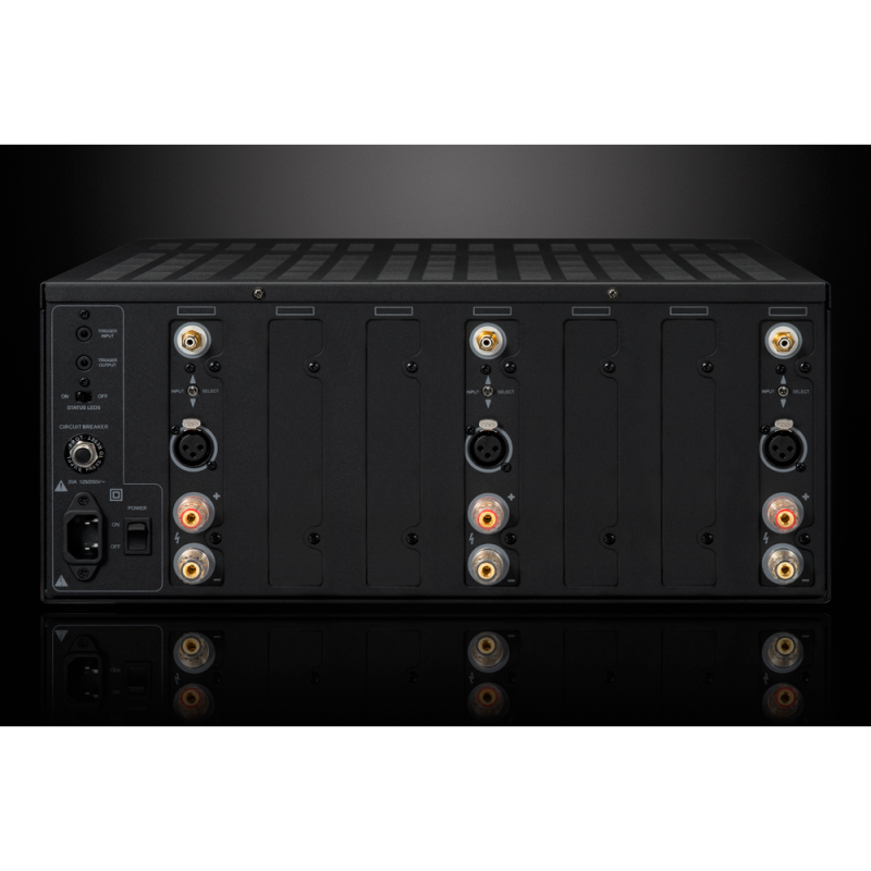 Emotiva XPA-3 Gen3 Power Amplifier — rear panel view
