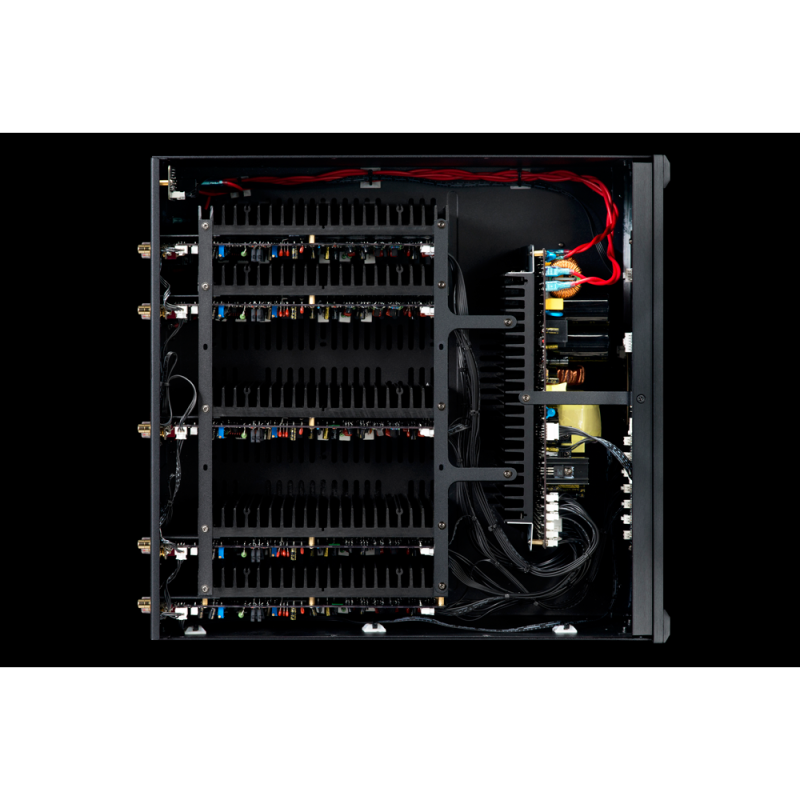 Emotiva XPA-5 Gen3 Power Amplifier — internal top-down view