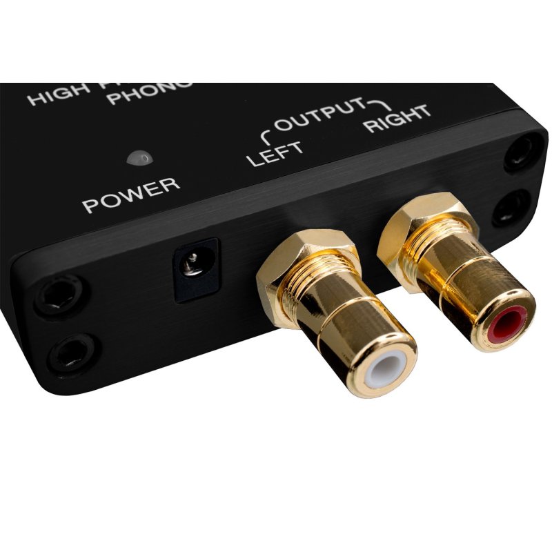 Emotiva XPS-1 Phono Preamplifier — base and power supply view