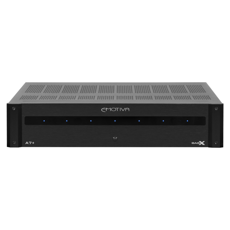 Emotiva BasX A7+ 7-Channel Power Amplifier — front view