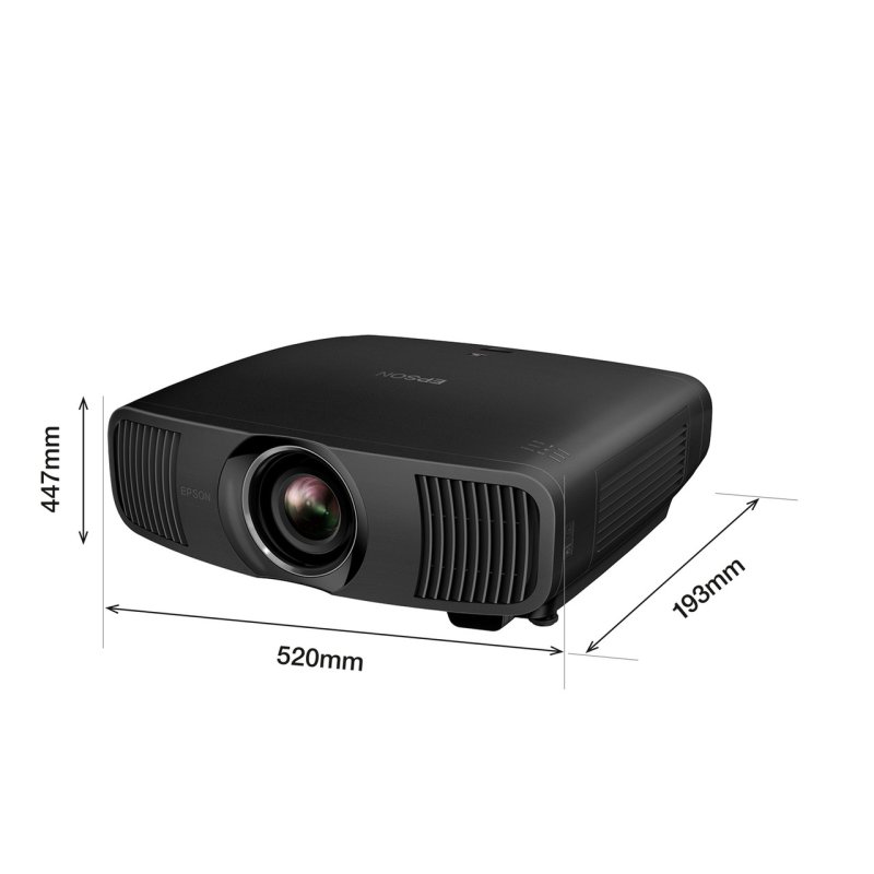 Epson EH-LS12000B Laser Projector Black — dimensions