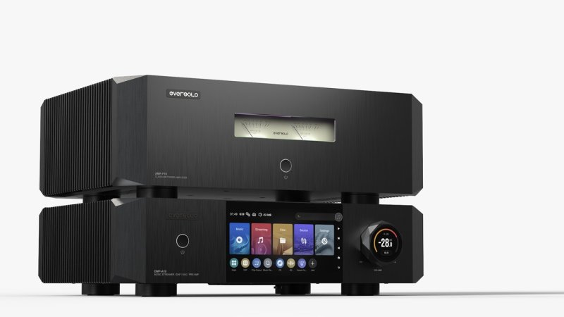 EverSolo AMP-F10 Power Amplifier with DMP-A10 streamer