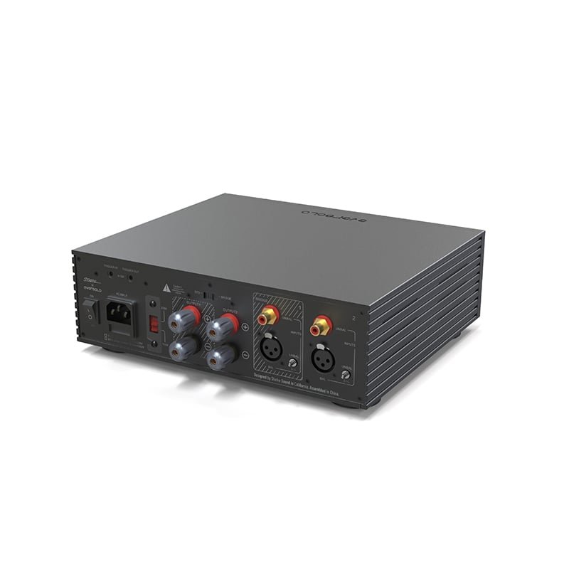 EverSolo AMP-F2 Power Amplifier Black rear angle