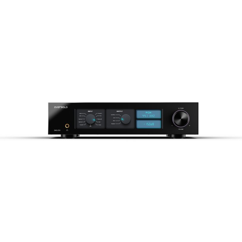 EverSolo DAC-Z10 front panel with classic display theme