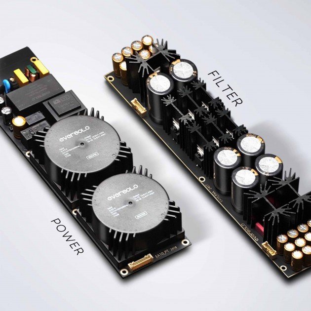 EverSolo DMP-A10 power supply and filter boards