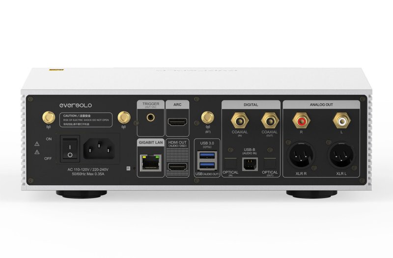 EverSolo DMP-A6 Master Edition Gen2 rear panel connections