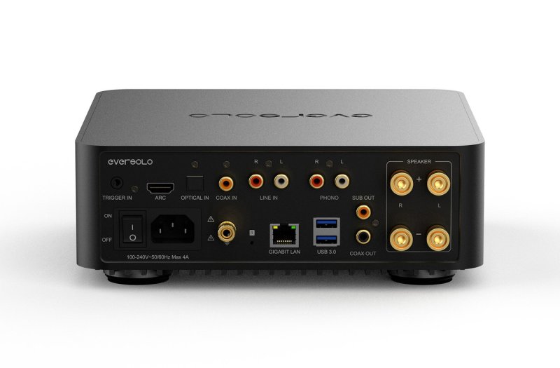 EverSolo PLAY CD Edition rear panel connections