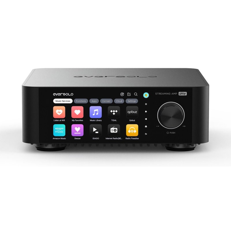 EverSolo PLAY Streaming Amplifier Black