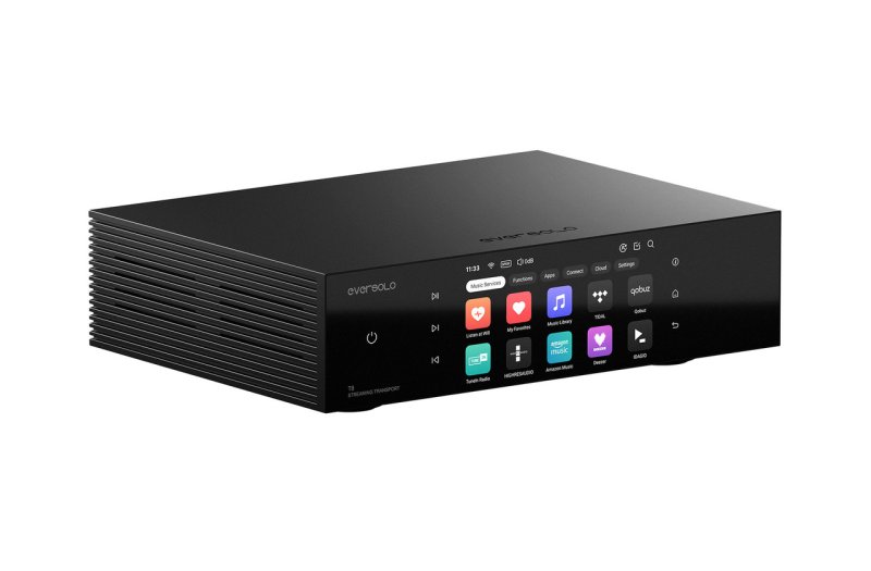 EverSolo T8 Streaming Transport angle