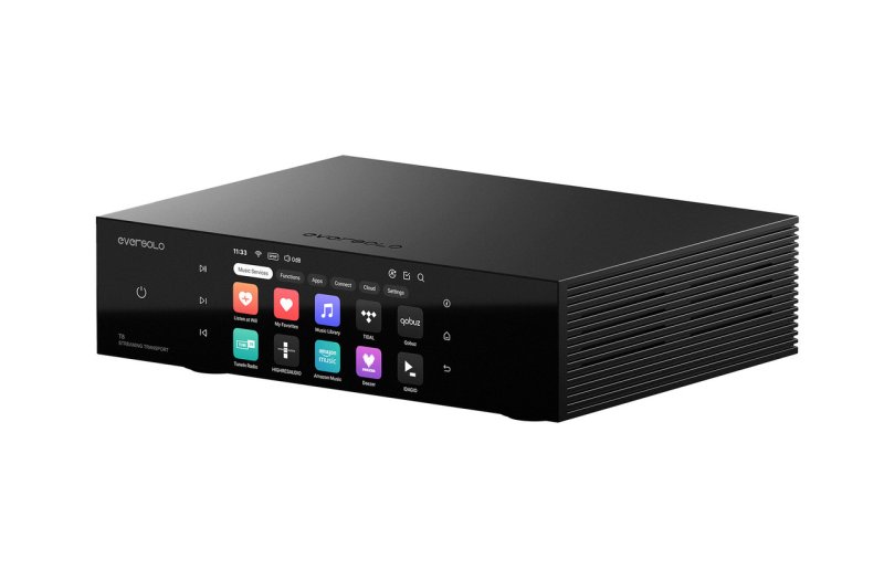 EverSolo T8 Streaming Transport side angle