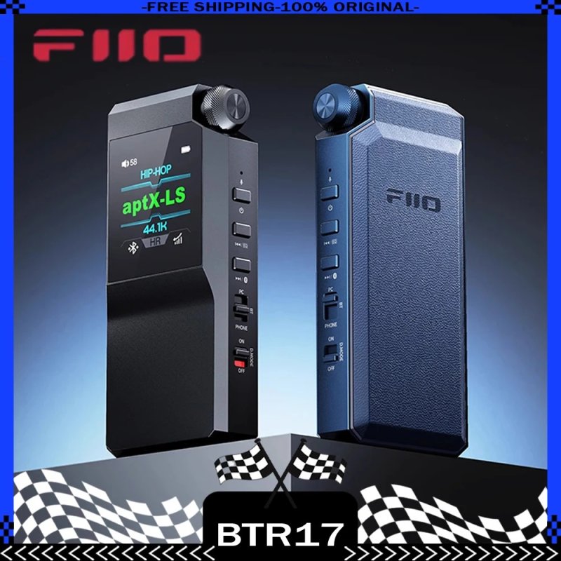 FiiO BTR17 Black -- Black and Blue colourways
