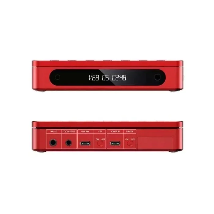 FiiO DM13 Portable CD Player with Bluetooth - Red