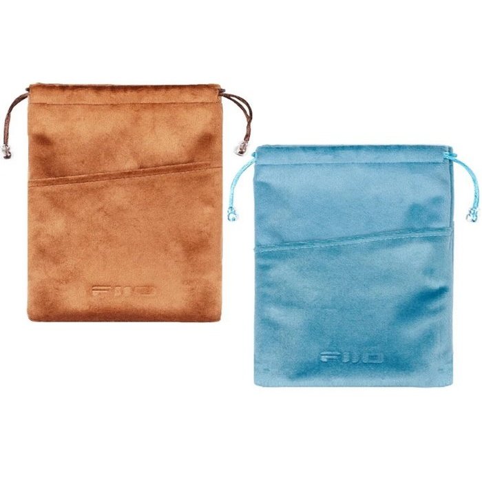 FiiO DM13 Cloth Storage Bag - Blue and Brown